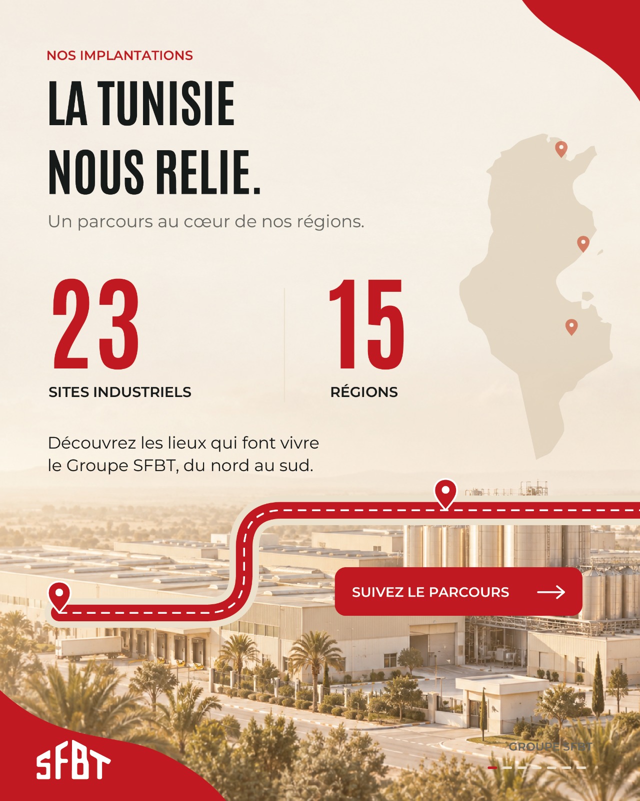 SFBT campaign opening — La Tunisie nous relie